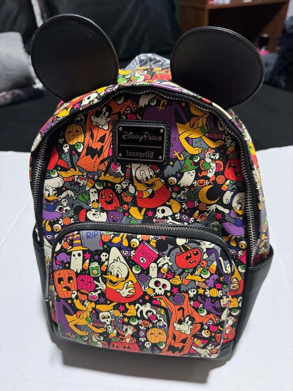Disney Parks Halloween 2022 Loungefly Mickey and Friends Mini Backpack
